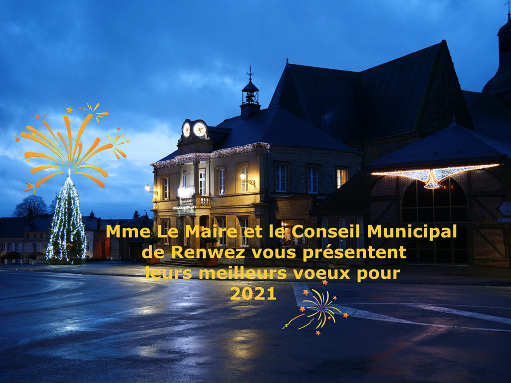 Mme le Maire et les membres du Conseil Municipal vous présentent leurs meilleurs voeux