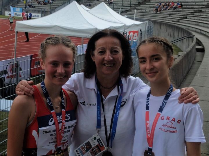 De bons résultats aux championnats de France jeunes d’athlétisme à Évry